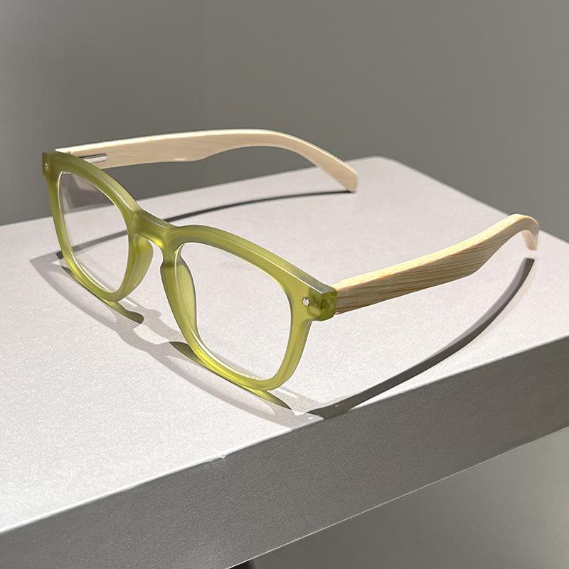 

Anti Blue Light Optical Rivet Glasses Women For Men Luxury Design Myopia Customize Prescription Reading Bamboo Eye Glasses Frame зелений