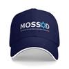 Mossad Sun Baseball Cap Israel Secret Intelligence Spring Street Style Trucker Hat For Men Adult Kpop Rock Baseball Caps