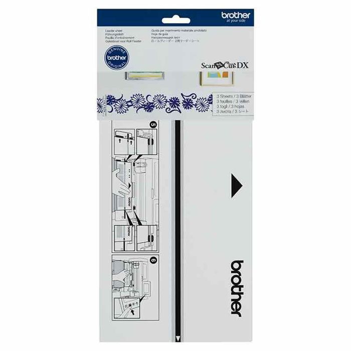 Feuilles d'entraînement pour chargeur de rouleau 2 Brother ScanNCut