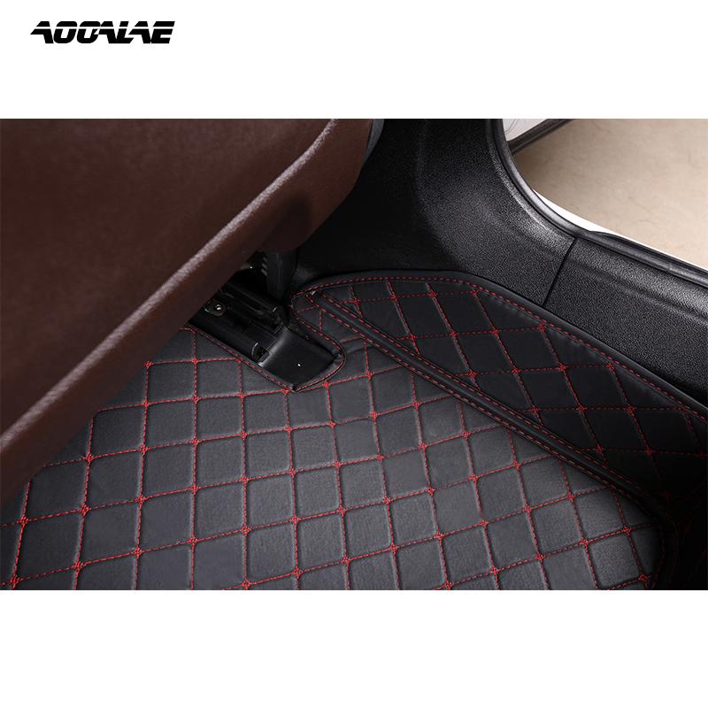Car Floor Mats For Mitsubishi Outlander 2000- Auto Carpets Foot Coche Accessorie