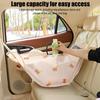 Car Seat Back Storage Bag Large Capacity Waterproof Oxford Cloth Car Sundries Organizer