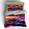 Sports Cars and Cityscapes. Bedding Sets Duvet Cover Sets Duvet Covers Pillowcases(1 * Duvet Cover 2 * Pillowcases Without Duvet Insert)