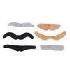 6 ks Samolepicí Novinka Knír Individualizovaný Kostým Falešné Kníry Samolepky
