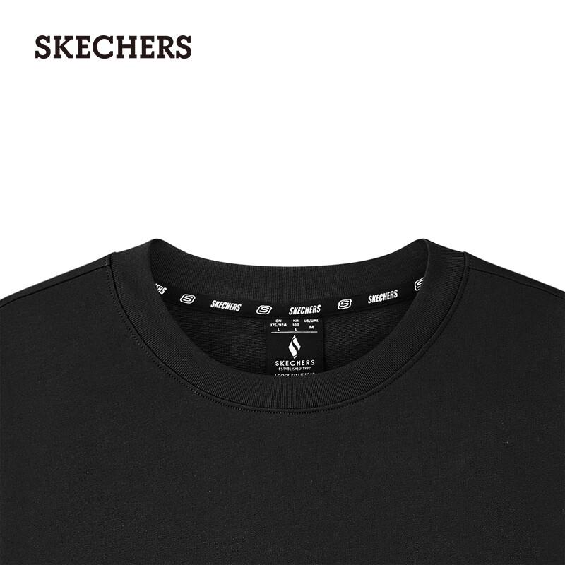 Skechers Unisex Loose Fit Knit Long Sleeve T-Shirt L126U003