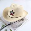 2024 New Boys' Straw Sun Hat: Summer Fisherman Style