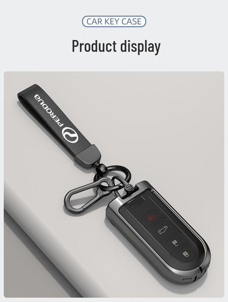 Toyota & PERODUA Beiluda Car Key Case: Remote Control Shell for Malaysia
