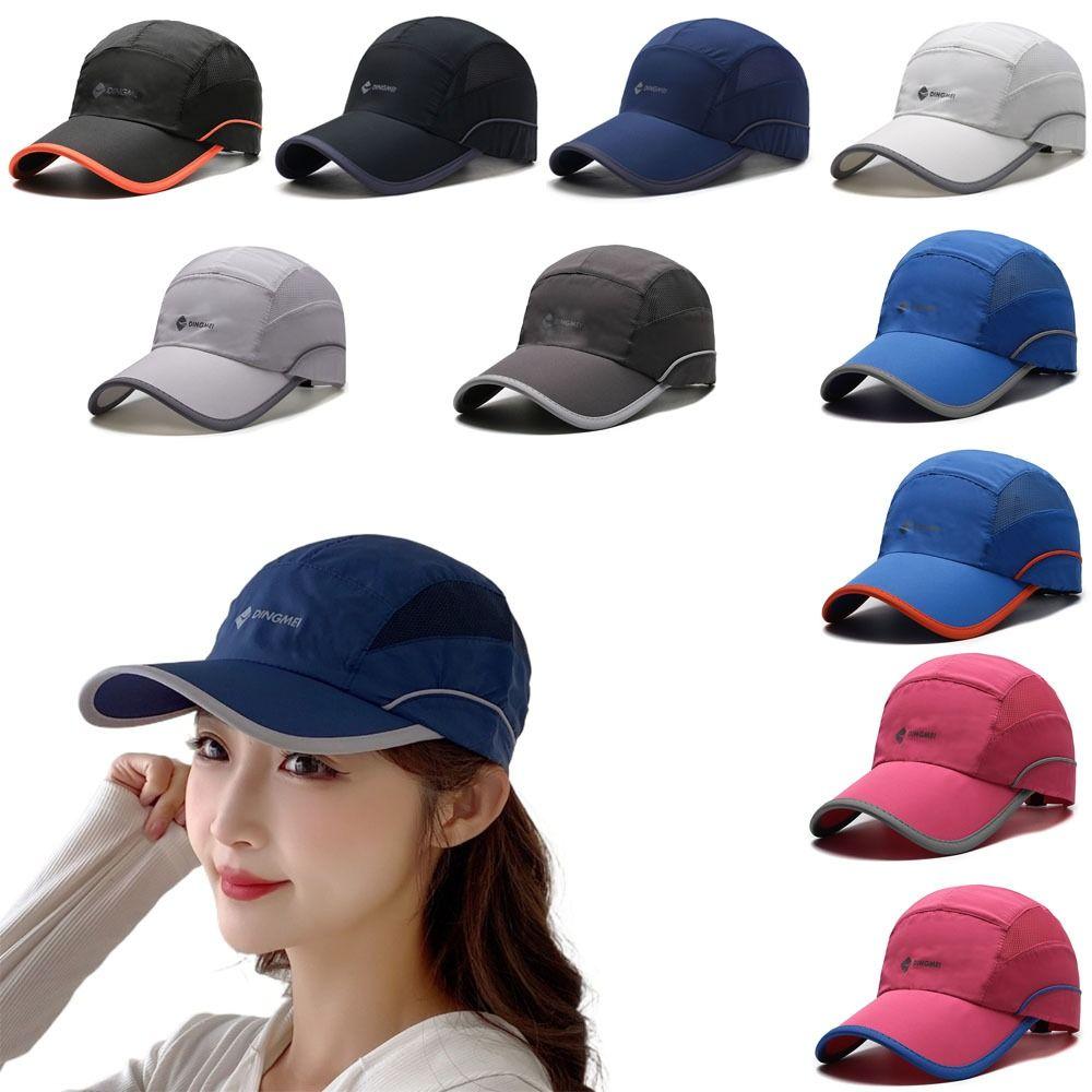 Quick Drying Baseball Cap Breathable UV Protection Cap Casual Sun Visor Cap Unisex