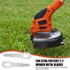 Rasenmäher Klingen Edelstahl Rasenmäher Mähen Messer Mähen Ersatz Garten Rasenmäher Gras Mähen Trimmerkopf Teile