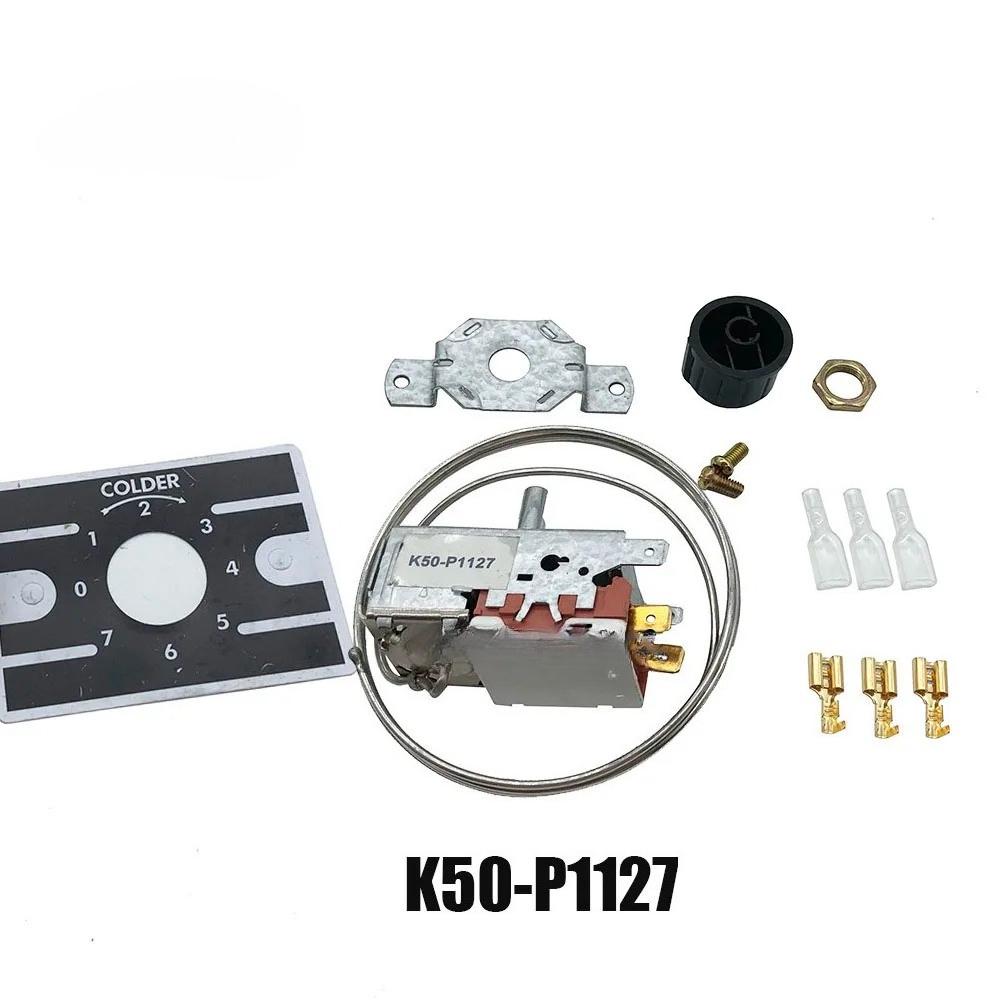 Refrigeration Temperature Control Switch K59 K50 K54 K56 K60 K57 2 Pin K50-P1127 Thermostat For A10-1051 Replacement