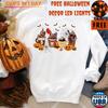 2026 European & American Autumn/Winter Halloween Print Round Neck Hoodie