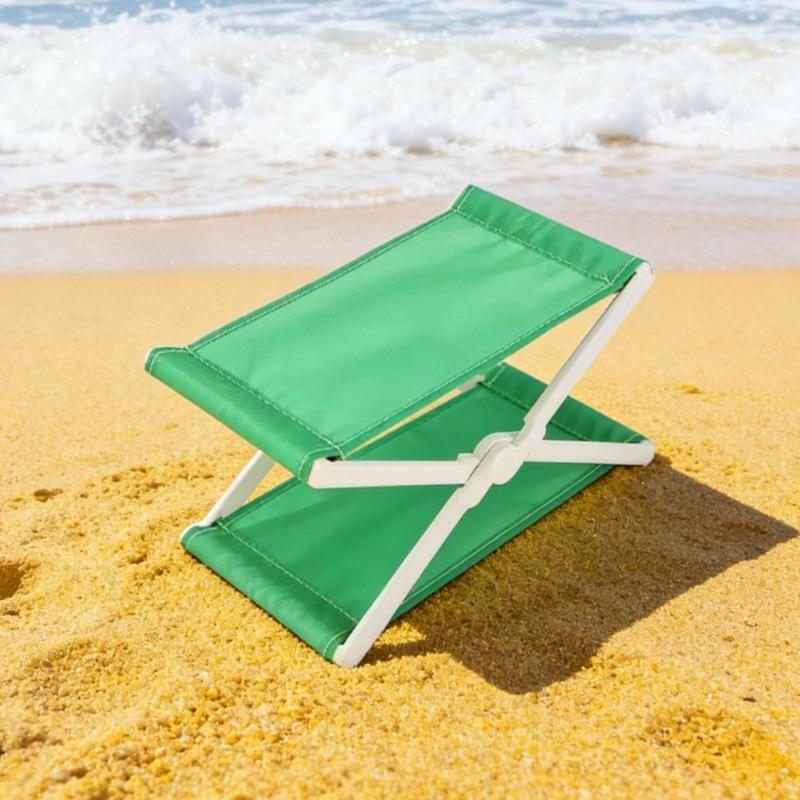 Portable Folding Beach Pillow for Sunbathing and Relaxing with Comfortable Head and Neck Supports Small Design