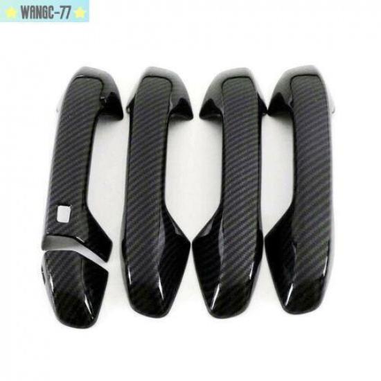 Carbon Fiber For Kia K3 Forte Cerato - Exterior Door Handle Cover Trim