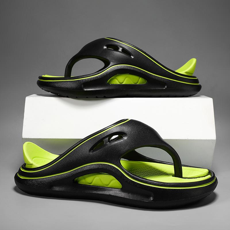 

Модные высококачественные мужские и женские шлепанцы для улицы, домашние тапочки, толстая мягкая подошва, мужские пляжные сандалии, нескользящие, для ванной, дома, мужские тапочки 41-42