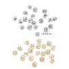 20PCS Slip Resistant Earring Backs Silver Secure Fit Loss Proof Backings Earring Fasteners Suitable for Studs Earrings