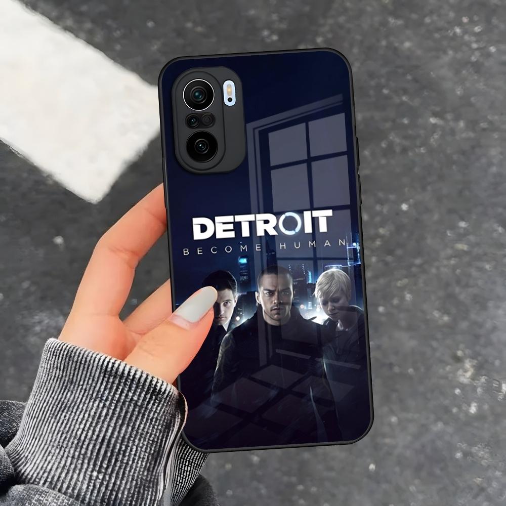 Game Detroit Become Human Phone Case for Xiaomi 15 14 13 12 X Redmi Note 10 Mi 11 S Lite T Pro Ultra Glass Cover