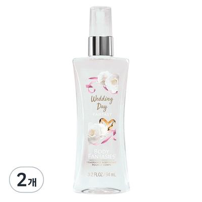 Body Fantasy Wedding Day Fantasy Duft-Körperspray, 94 ml, 2 Einheiten