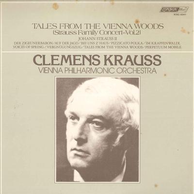 LP Record CLEMENS KRAUSS CONDUCTING THE VIENN - Tales From The Vienna Woods (Straus K15C5041 LONDON 1980 Japan Classical Used