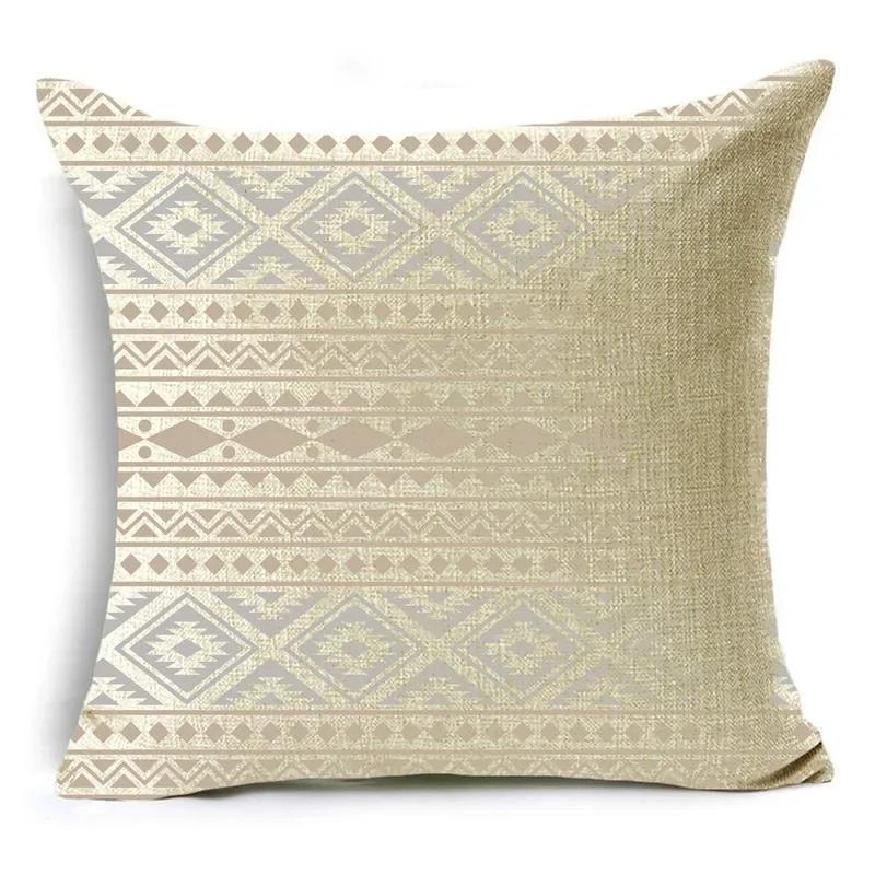 The Same Color Stitching Series Pillow Cover Creative Geometric Sofa Bay Window Bedside Cushion Cover 40*40cm/45*45cm/50*50cm