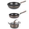 IBOH Wanjiale Iron Wok 3-Piece Set