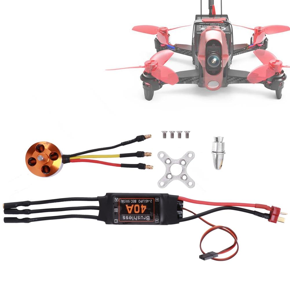 40A Brushless ESC Black A2217 KV1100   KV1250   KV2300 Brushless Motor for Remote Control Drone(A2217 1250KV )