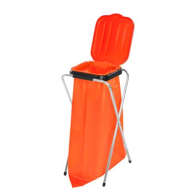 120L Medical Waste Bag Holder Stand RED
