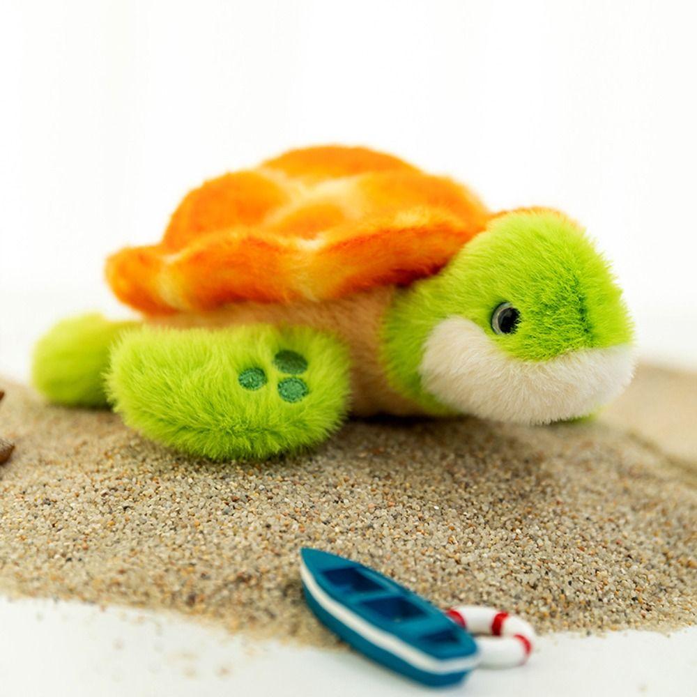 Marine Animal Turtle Doll Throw Pillow Stuffed Doll Tortoise Stuffed Toy  Car Decor