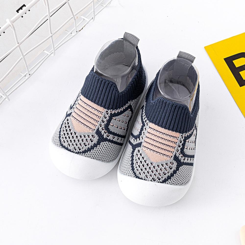 Mesh Design Breathable Mesh Baby Shoes Anti-slip Bottom Soft Sole Non-slip Baby Shoes Lightweight Breathable Fabric