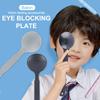 1Pcs Eye Occluder Professional Frosted Transparent/Black Handheld Optometry Tool Eye Occluder Block Plate For Vision Test