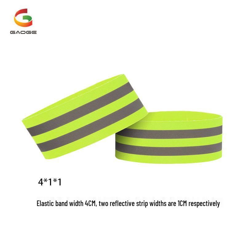 Reflective Sports Wristband for Night Running & Cycling