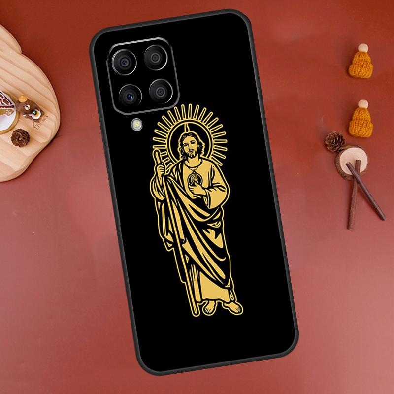 

San Judas Tadeo Case For Samsung Galaxy M33 M21 M31 M16 M36 M56 M53 M13 M12 M32 M52 M15 M55 M14 M35 M34 M54 Samsung M14