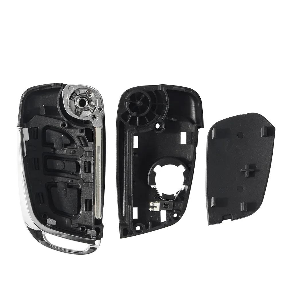 Modified 2/3 Buttons Filp Remote Key 433MHz ASK FSK For Citroen C1 C2 C3 C4 Berlingo Picasso Peugeot 207CC 307CC 407 ID46 Chip