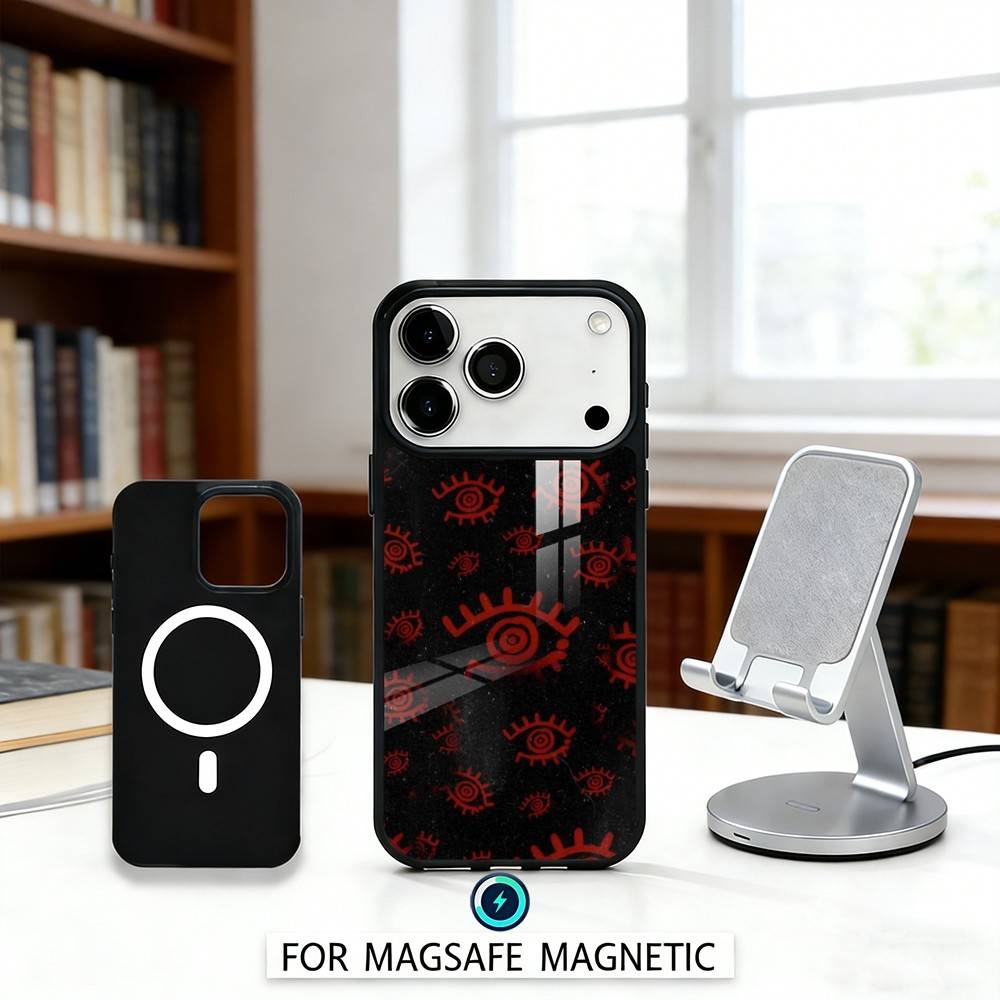 111xpantia Fuerza Regida Phone Case For iPhone 17,16,15,14,13,12,Pro,Max For Magsafe Magnetic Wireless Charging