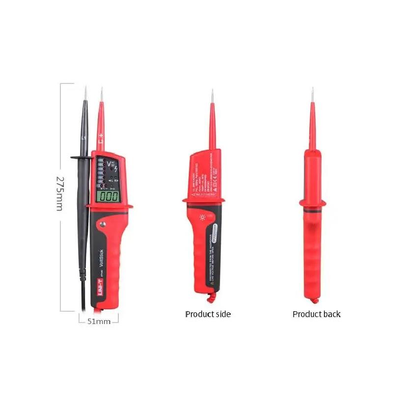 UNI-T UT15C Waterproof Digital Voltage Meter 0V~690V AC/DC Voltage Testers LCD Display Auto Range Phase Rotation voltage tester