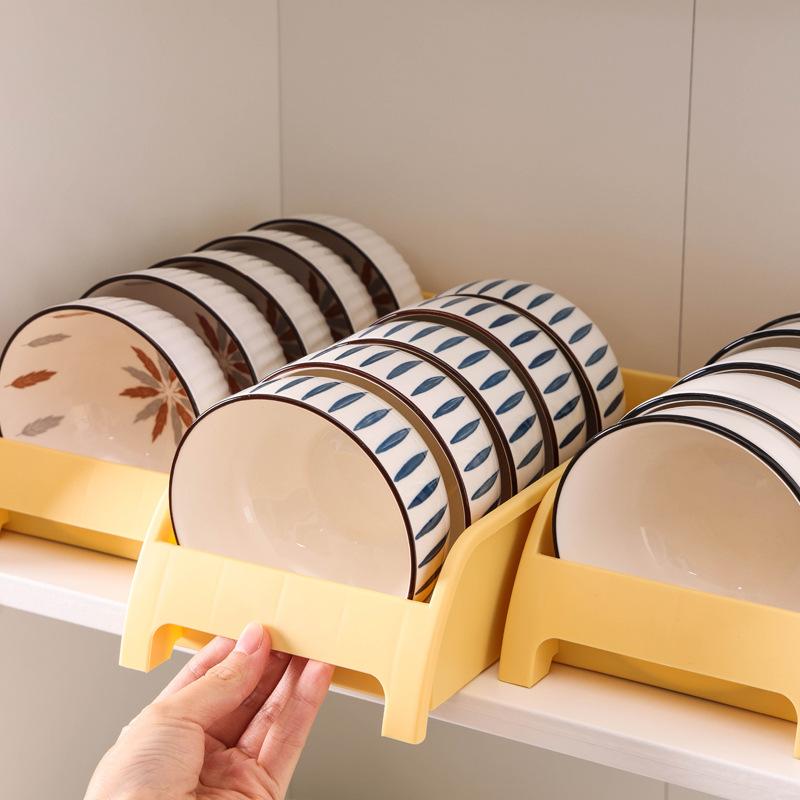 Kitchen Household Storage Rack Multi-functional Compartment Tableware Storage Rack Free Punch Tableware Drain Rack
