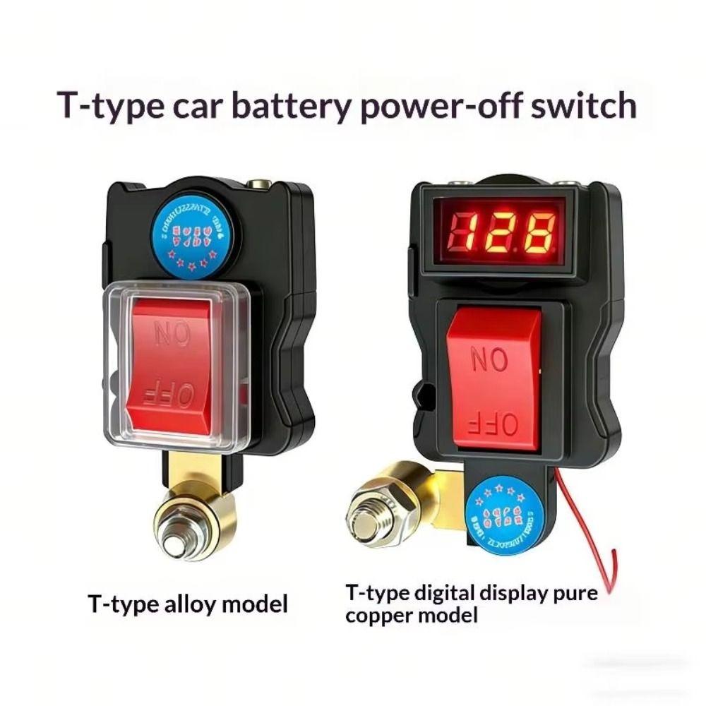 Reinkupfer Batterie-Ausschalter Schwerlast Stromunterbrecher Autobatterie