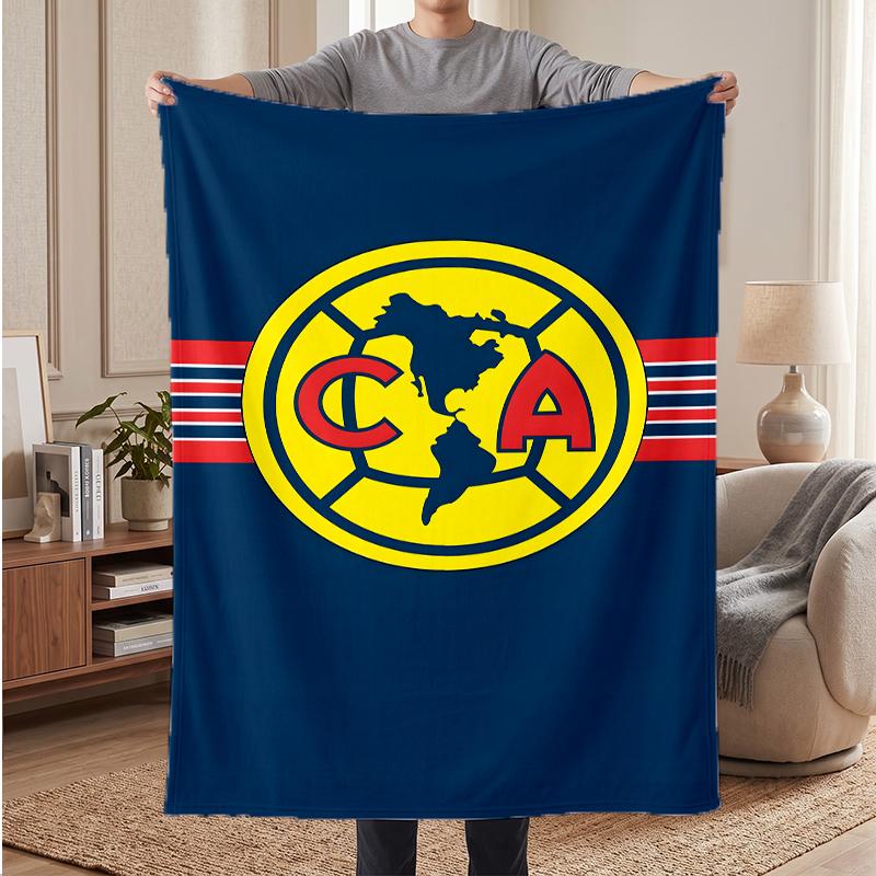 Club America Soft Warm Flannel Blankets Comfortable Blanket for Home Decoration Gifting