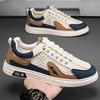 2025 versatile new summer breathable net shoes men's mesh casual white shoes sports thick baseplate shoes tide