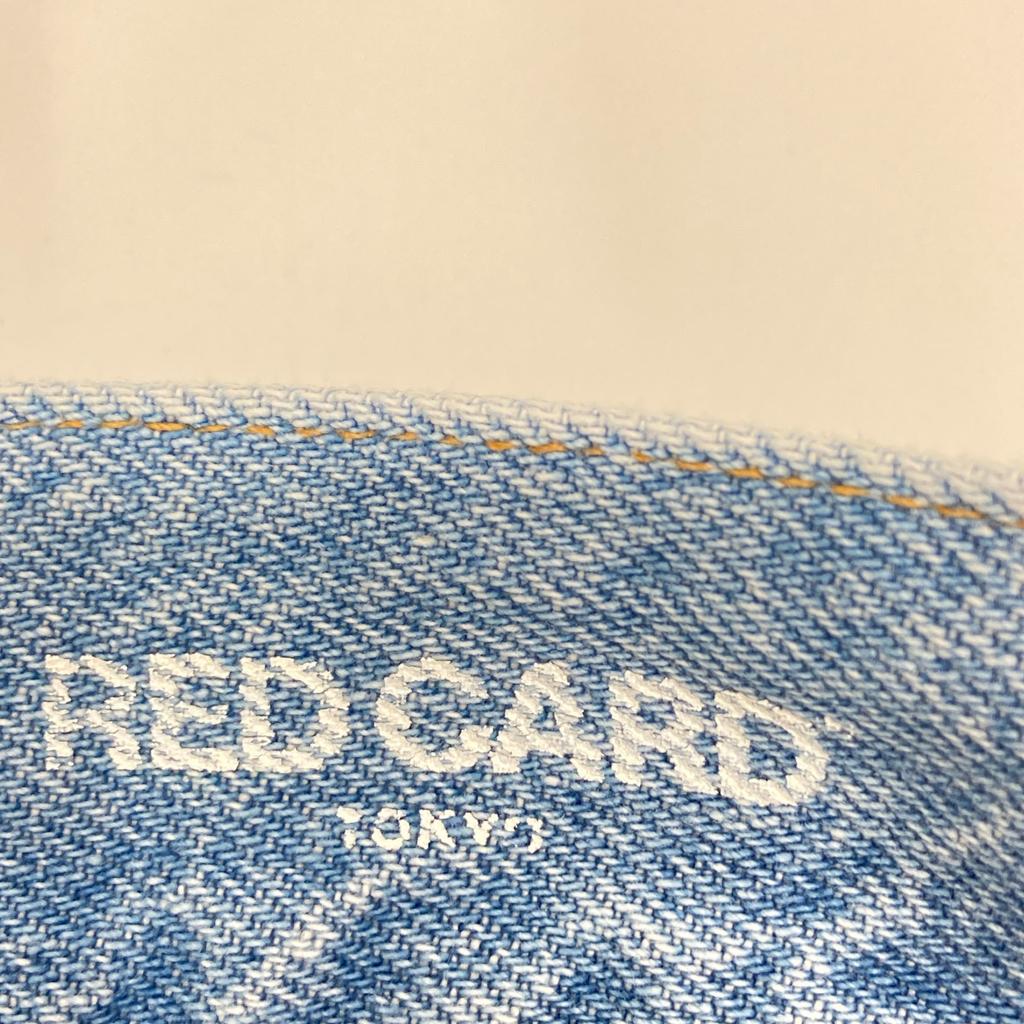 RED CARD 72W554 Wide Denim Pants/ Bottoms 23 blueUsed