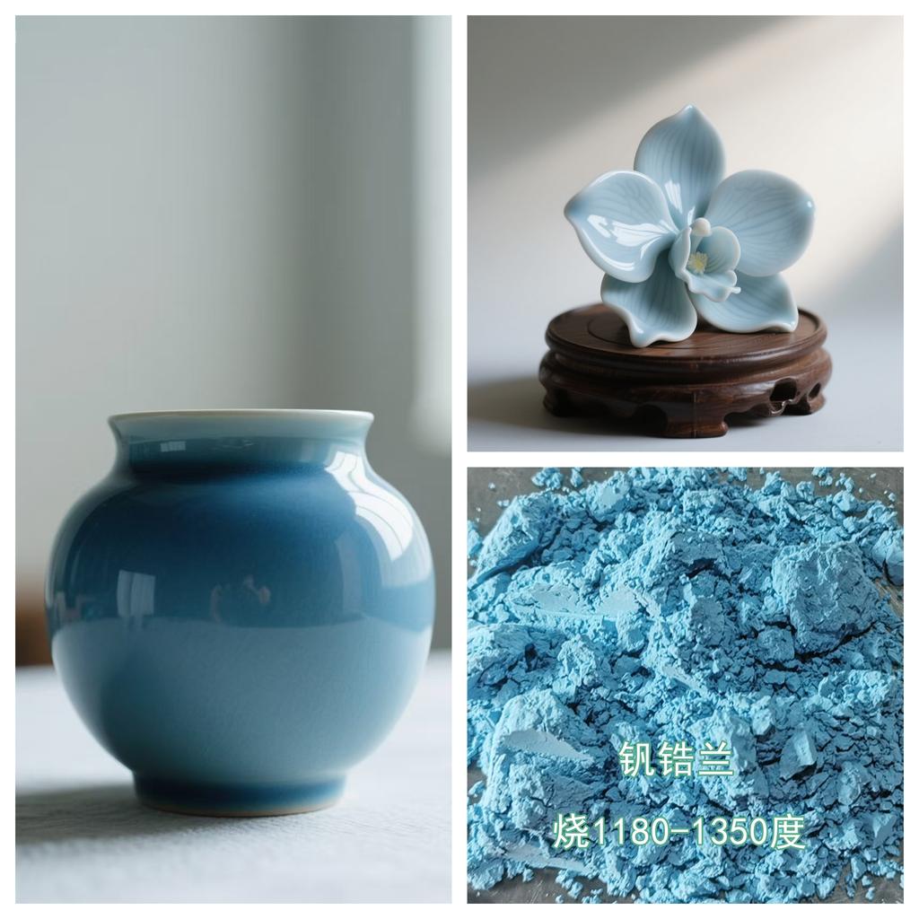 10g Bottled Ceramic Underglaze Colored Powder Never Fade Making Tableware Tea Sets Vases Ornaments Office Supplies 1280℃-1350℃