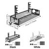 Space Saving Under Desk Wire Management Tray No Drilling Data Wire Storage Rack  for  Home