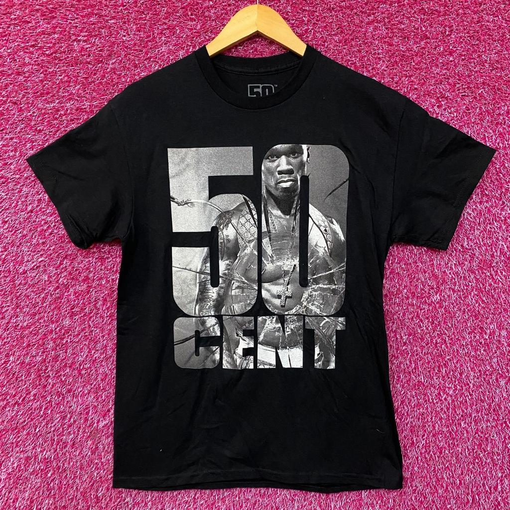 Tričko s grafickým designem 50 Cent Get Rich or Die Tryin'
