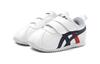 Asics Cotla Anti Kick Cushioning Abrasion Resistant Breathable Low Top Toddler Shoes White Blue Infant And Toddler 1144A263-101