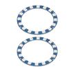 2 Stück RGB LED Ring 16 Bit Intelligent Vollfarbe Highlight 5V Digitalport WS2812B 5050
