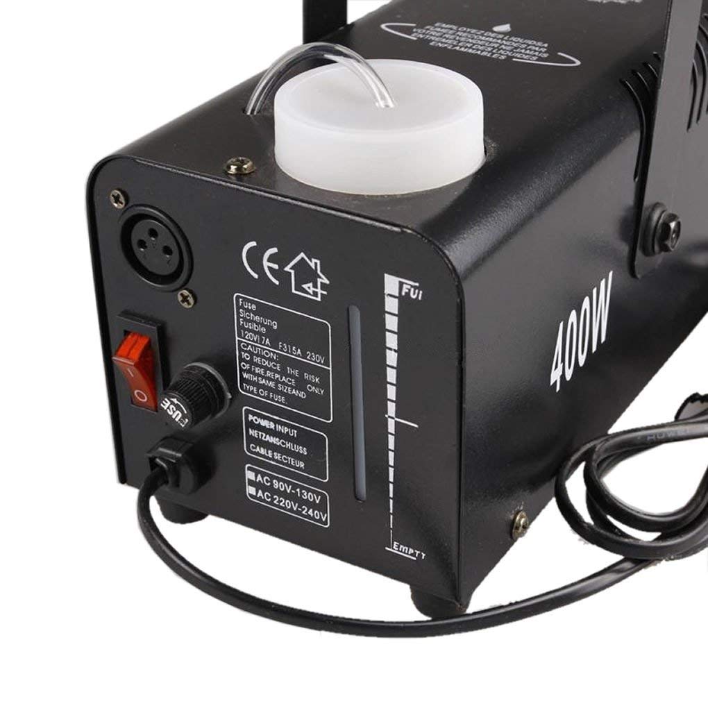 Sharelife Mini 400W Fog Machine, Portable with Wireless Infrared Remote Control, for Halloween, Weddings, Disco, Clubs, and Stage Performances, W400