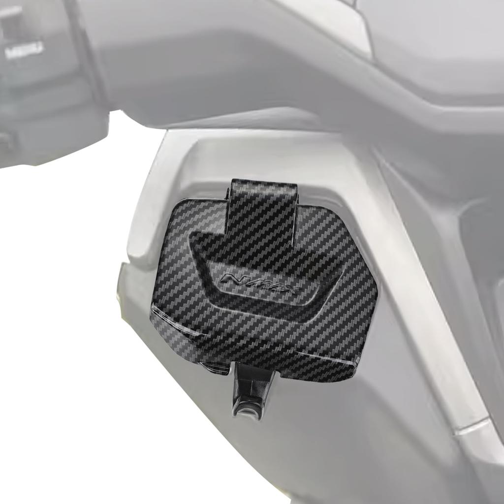 JFG Motorcycle Tool Box Cover Waterproof Storage Carbon Tone Compatible Car NMAX125 NMAX155 2025