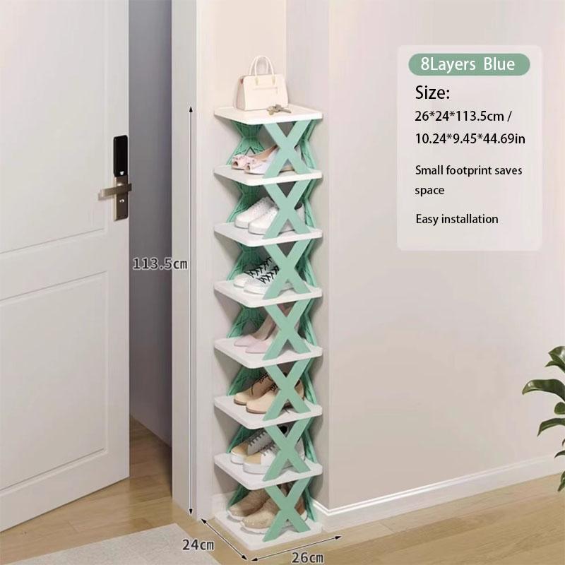 Shoe Storage Rack Detachable Shoe Rack Saves Home Shelve Multi-layer Living Room Hostel Bedroom Simple Shoe Rack Color Cabinet