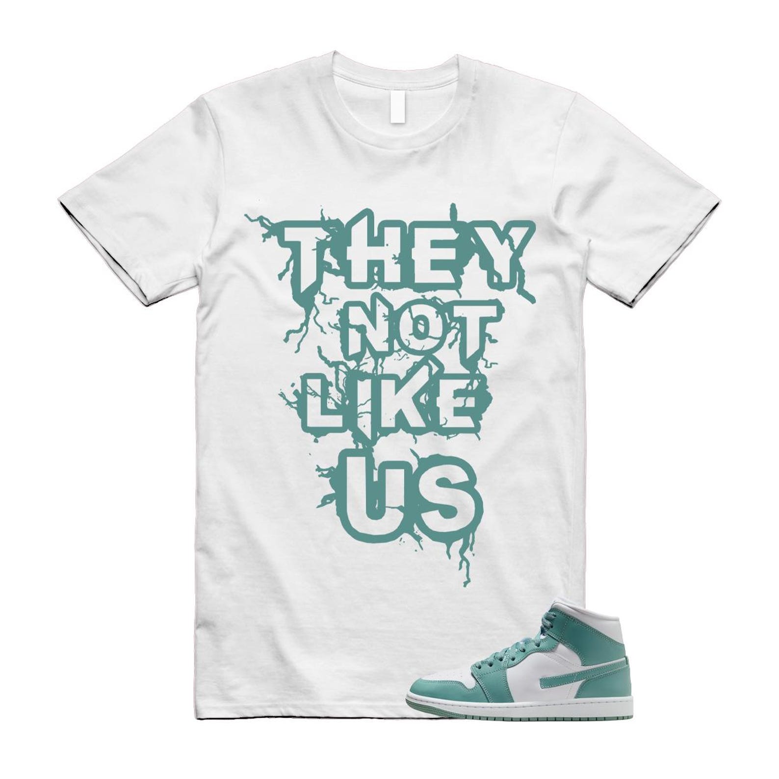 1 White Cannon Mid T Shirt Match US 2XL