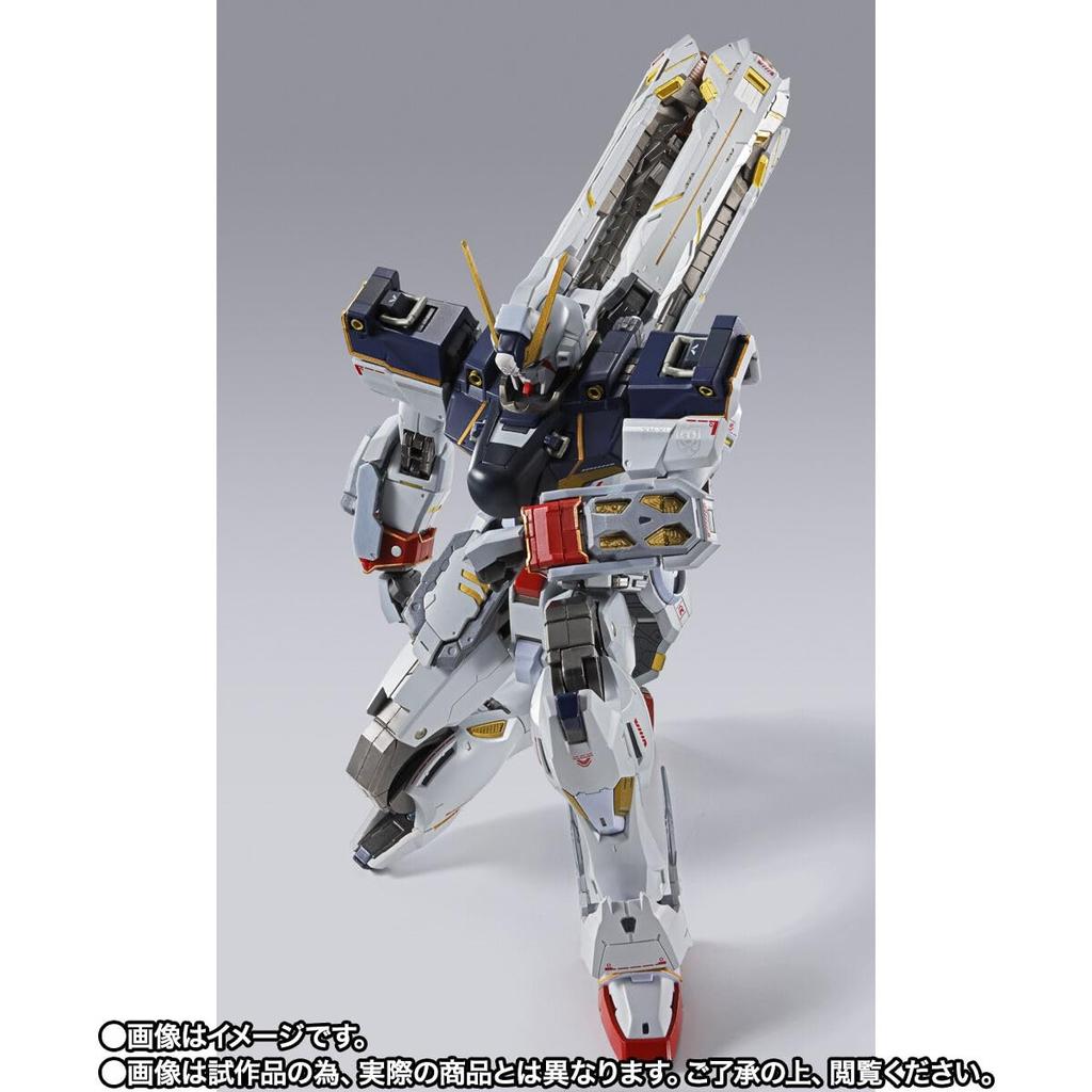 Mobile Suit Crossbone Gundam METAL BUILD Crossbone Gundam X1 Half Cross Pilot ABS PVC Diecast 180mm Figurka (Wersja Kincadeu) & & Około. Wstępnie pomalowany