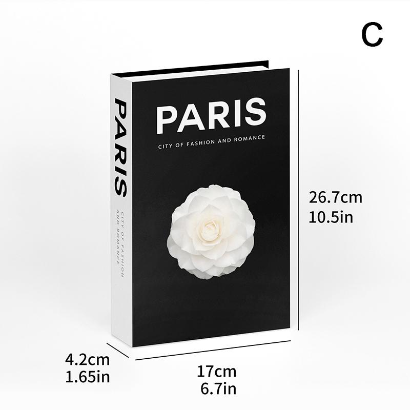 City Fake Books For Decoration Coffee Table Modern Home Decoration Books Simplicity Display Book Paris London  York
