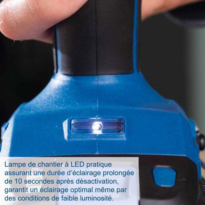 Perceuse visseuse sans fil C-DD45-X - 45 Nm mandrin 13mm - SCHEPPACH 20V IXES - Batterie 2Ah + chargeur 2.4A